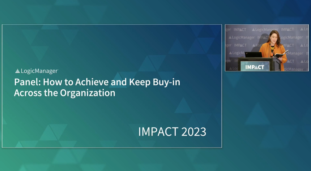 IMPACT 2023 How to Achieve Buy-In Across the Organization