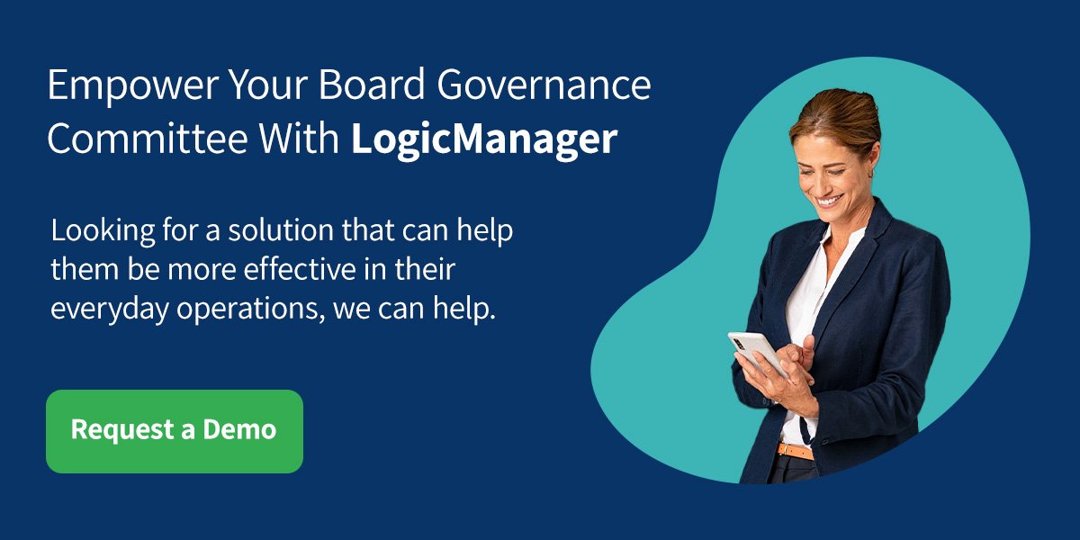 Empower your board governance committee with LogicManager